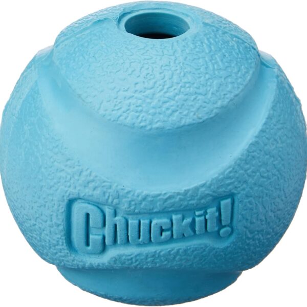 Chuckit! High-Bounce Rubber Fetch Ball, Large (3 Inch), Pack of 1, Assorted Colors, For Large Breeds