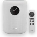 WiiM Sound Smart Speaker with 1.8 Touch Display, HiRes 24bit/192 kHz, AI RoomFit Room Correction, 100W Peak, WiFi 6E/Bluetooth 5.3, MultiRoom & Stereo Pairing, Remote Included, White