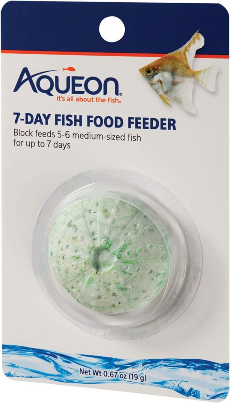 Aqueon 7 Day Vacation Feeder Slow- Release Fish Food for Tropical Fish - 1 Pack
