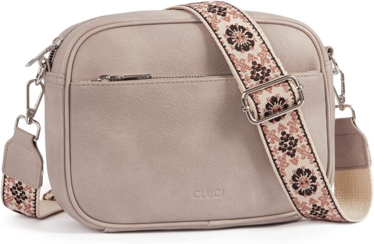 CLUCI Small Crossbody Bags for Women Crossbody Purses for Women Cross Body Bag Crossbody Purse with Adjustable Wide Strap