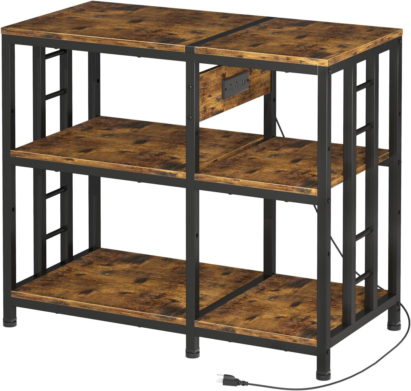 Reinforced 40-50 Gallon Aquarium Stand with Power Outlet, Ultra-Stable 720LBS Capacity Metal Fish, Tank Stand for Reptile/Aquatic Setups, 5-Tier Adjustable 37"x19" Steel Shelving System Reinforced 40-50 Gallon Aquarium Stand with Power Outlet, Ultra-Stable 720LBS Capacity Metal Fish, Tank Stand for Reptile/Aquatic Setups, 5-Tier Adjustable 37"x19" Steel Shelving System