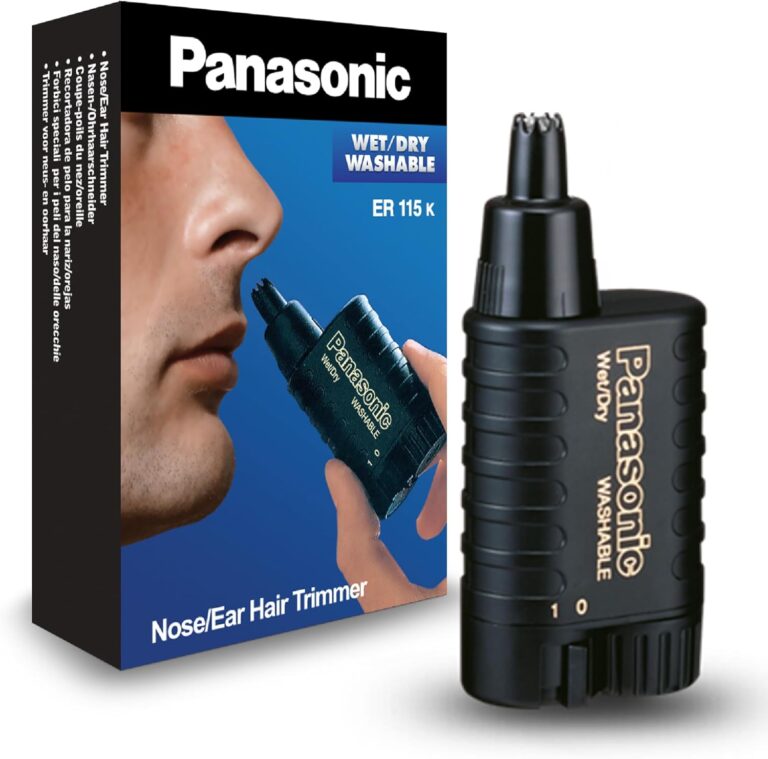 Panasonic ER115 Nose & Ear Hair Trimmer Wet/Dry Application