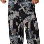 DIOTSR Mens Baggy Pants Athletic Graphic Print Joggers Workout Streetwear Sweatpants with Pockets