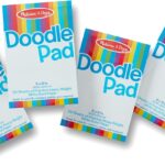 Melissa & Doug Drawing Paper Pad (6 x 9 inches) - 50 Sheets, 4-Pack