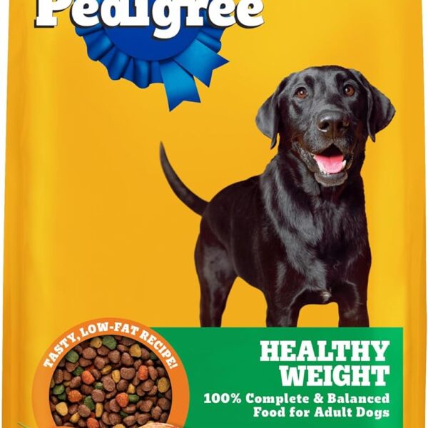 Pedigree Healthy Weight Adult Dry Dog Food, Roasted Chicken and Vegetable Flavor, 14 lb. Bag