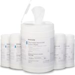 McKesson Germicidal Wipes [800 Count] Disinfecting Wipes, Alcohol Cleaning Disinfectant Wipes, Hospital Grade Multi-Surface Wipes, 160 Wipes, 5 Pack