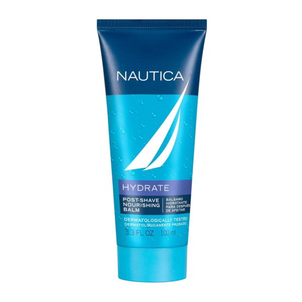 Nautica Grooming Aftershave Balm 3.3 fl oz (Pack of 1), Notes of Grapefruit, Lavender, and Wood, Men's Fragrance, Long Lasting, Everyday Fragrance, Travel Size