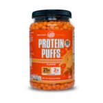 Twin Peaks Protein Puffs - (Nacho Cheese), Keto Friendly, Low Carb Snack (300g, 21g Protein, 2g Net Carbs, High Protein, Healthy Crunchy Snack).