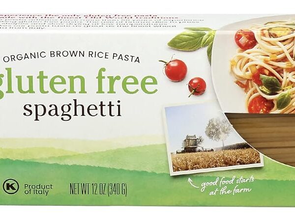 Jovial Gluten Free Brown Rice Pasta Organic - Award-Winning Taste & Texture, Non-GMO, Free of Top 8 Allergens, Vegan Brown Rice Noodles, Made in Italy - Gluten Free Elbow Pasta, 12 oz