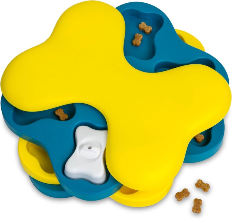 Outward Hound by Nina Ottosson Dog Tornado  Interactive Treat Puzzle Enrichment Toy, 3 Spinning Layers, Level 2 Intermediate