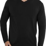 X RAY Men's Men's Henley Shirts Long Sleeve, 95% Cotton Stretch Basic Slim Fit Henley Shirts for Men