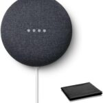 Google Nest Mini Bluetooth Speaker, Japan Model, Multi Language with English Compatibility Assistant (2nd Gen) Charcoal (Renewed)
