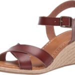 Amazon Essentials Women's Ankle Strap Espadrille Wedge Sandal