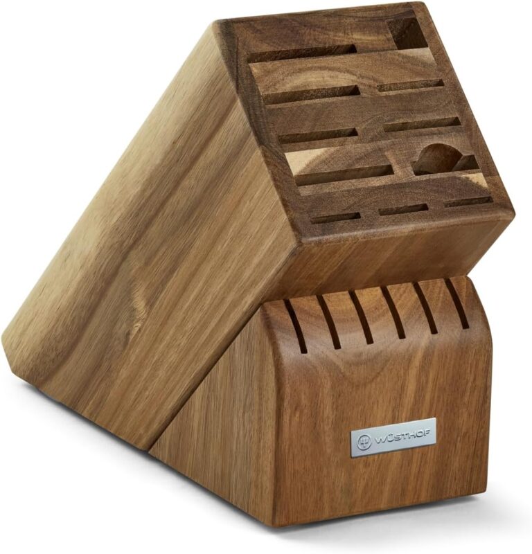 WSTHOF 17-Slot Acacia Knife Storage Block