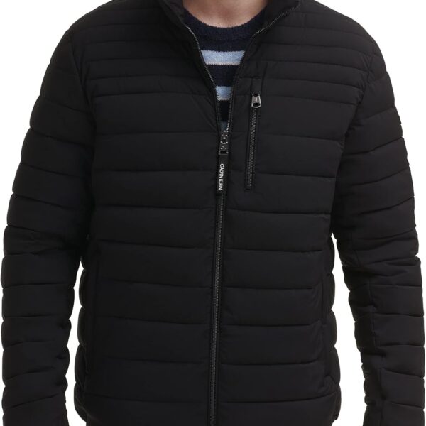 Calvin Klein Men's Full Zip Down Puffer Coat