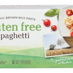 Jovial Gluten Free Brown Rice Pasta Organic - Award-Winning Taste & Texture, Non-GMO, Free of Top 8 Allergens, Vegan Brown Rice Noodles, Made in Italy - Gluten Free Spaghetti, 12 oz