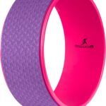 ProsourceFit Yoga Wheel Prop 12 for Improving Yoga Poses, Backbends, Flexibility, Balance, Stretching, Relaxation