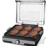 Baker's Friend Smokeless Indoor Grill with Removable Plates, Portable BBQ Grill, Electric Grill Indoor, Indoor Grills Electric Smokeless, Cooking & Grilling Gifts, Recipes Included, Graphite