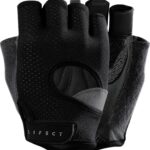 LIFECT Freedom Workout Gloves, Knuckle Weight Lifting Shorty Fingerless Gloves with Curved Open Back, for Powerlifting, Gym, Women and Men