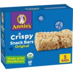 Annie's Organic Original Crispy Snack Bars, Gluten Free, 3.9 oz, 5 ct.