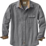 Legendary Whitetails Mens Long Sleeve Button Down 100% Cotton Flannel Shirt