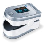 Beurer Bluetooth Digital fingertip Pulse Oximeter, Blood Oxygen Saturation & Pulse Rate Monitor with Accessories, 1 Count