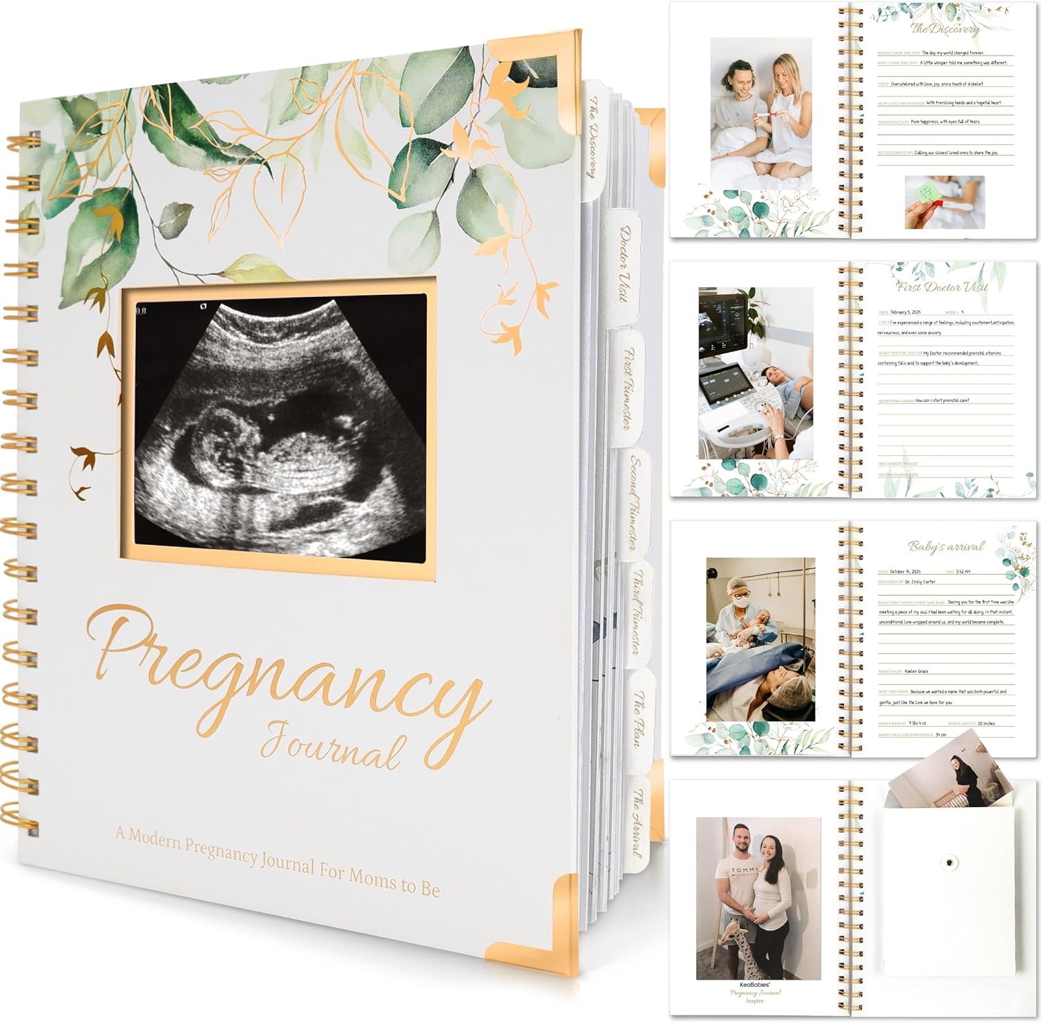 Pregnancy Journal for First Time Moms Gifts - 90 Pages Hardcover Pregnancy Memory Book, Beautiful & Cute Baby Book Keepsake, Ultrasound Baby Scrapbook, Mom To Be Gift (Alpine) Pregnancy Journal for First Time Moms Gifts - 90 Pages Hardcover Pregnancy Memory Book, Beautiful & Cute Baby Book Keepsake, Ultrasound Baby Scrapbook, Mom To Be Gift (Alpine)