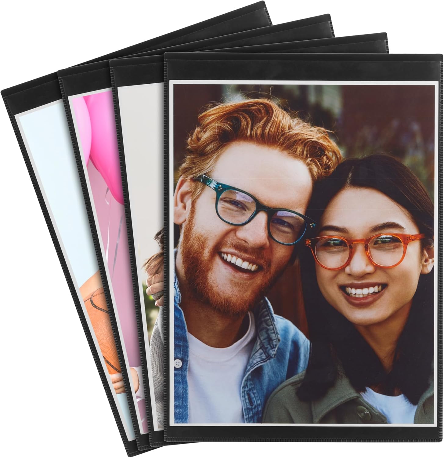 Juvale Magnetic Picture Frames for Refrigerator - Magnet Frames for Refrigerator with Full Magnetic Backing - Fridge Artwork Display & Photo Holder - Fridge Artwork Magnets - 4 Pack, 8.5" x 11", Black Juvale Magnetic Picture Frames for Refrigerator - Magnet Frames for Refrigerator with Full Magnetic Backing - Fridge Artwork Display & Photo Holder - Fridge Artwork Magnets - 4 Pack, 8.5" x 11", Black