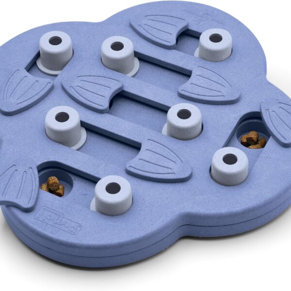 Outward Hound by Nina Ottosson Dog Hide N' Slide  Interactive Treat Puzzle Enrichment Toy, Level 2 Intermediate