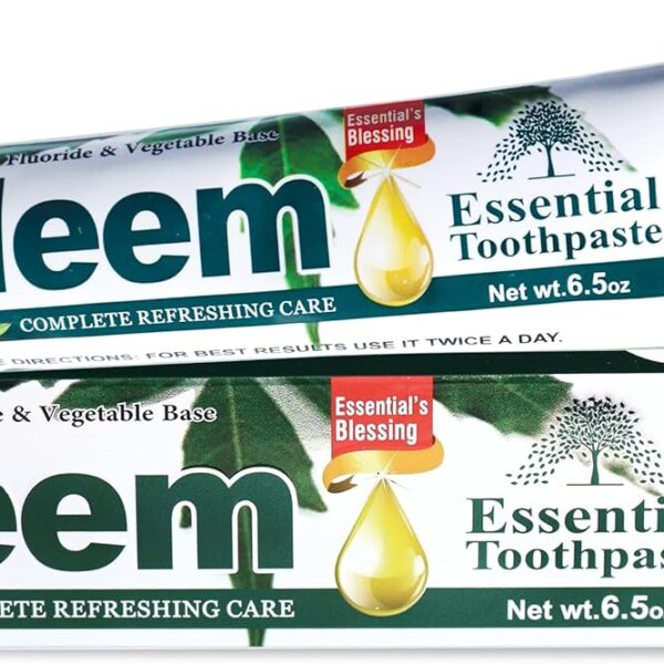 Neem Essential Toothpaste New 5 in 1 100% Fluoride Free