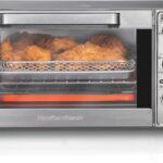 Hamilton Beach Sure-Crisp Air Fryer Toaster Oven Combo, Fits 9 Pizza, 4 Slice Capacity, Powerful Circulation, Auto Shutoff, Stainless Steel (31403)