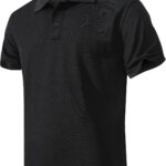 Men's Quick-Dry Active Polo Shirts Short Sleeve Performance for Golf Tennis Daily Casual Collared T-Shirt
