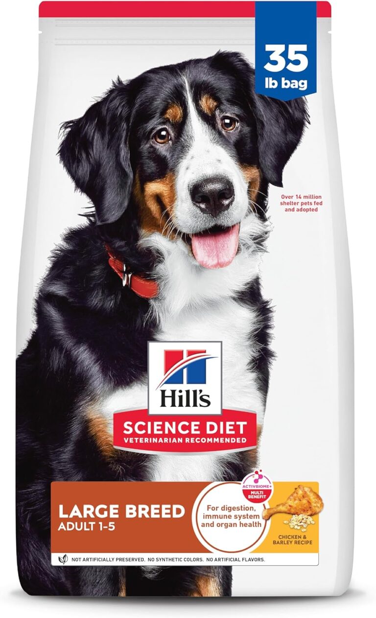 Hill's Science Diet Adult 1-5 Large Breed Dry Dog Food, Chicken & Barley, 35 lb. Bag