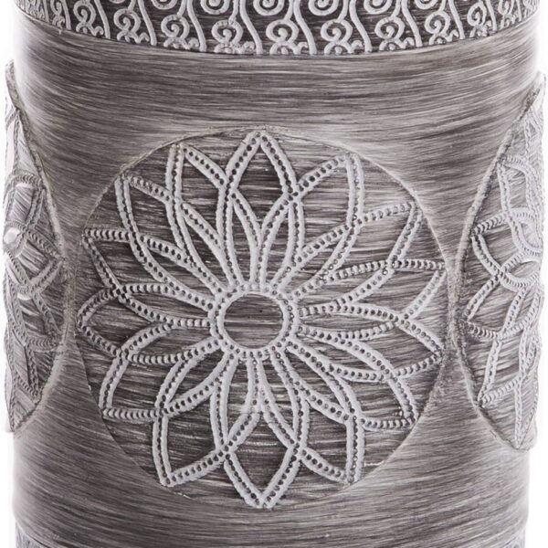 BINO Kitchen Utensil Holder for Countertop, Grey Sunflower - Utensil Caddy countertop utensil holder Utensil Crocks for kitchen Cooking Utensil Holder Kitchen Utensils Holder Spatula Holder