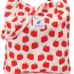 LHMTQVK Corduroy Tote Bags for Women, Large Capacity Tote Purse Reusable Grocery Shoulder Bag with Inner Pockets