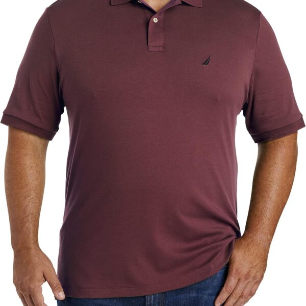 Nautica Men's Performance Pique Polo Shirt