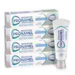 Sensodyne Pronamel Gentle Teeth Whitening Enamel Toothpaste for Sensitive Teeth, to Reharden and Strengthen Enamel, Amazon Exclusive, Fresh Mint - 4 Ounces (Pack of 4)
