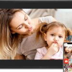 Digital Picture Frame WiFi Smart Picture Frames 10.1Inch HD Digital Photo Frame, 16GB Storage, Electronic Picture Frame Easy to Share Photos and Video via Uhale APP