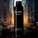 Kenneth Cole Black All Over Body Spray for Men, Aromatic Woody Fragrance, Notes of Watermint, Mandarin, Cedar, and Musk, Long-Lasting Cologne, 6.0 Fl. Oz