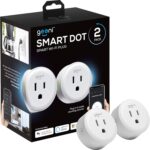 Geeni Dot Smart Plug with 2.4GHz WiFi Connectivity  2-Pack Compact, Fire-Resistant Smart Outlet Plugs with Schedule & Timer  No Hub Needed, Supports Alexa & Google