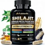 Shilajit Capsules - Premium Shilajit for Men - with Ashwagandha Ginseng and More Fulvic Acid for Men/Women - 120 Capsules
