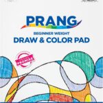 Prang (Formerly Art Street) Drawing & Color Paper Pad, White, Beginner Weight, 9" x 12", 60 Sheets