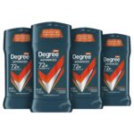 Degree Men Antiperspirant Deodorant Adventure Antiperspirant For Men With MotionSense Technology 2.7 oz, Pack of 4
