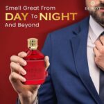 Dumont Nitro Red 3.4 Fl Oz Eau De Parfum for Men Rich Fruity Woody Floral Fragrance Luxurious Long Lasting Scent