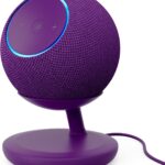 Echo Dot Max Bundle: Includes Amazon Echo Dot Max (newest model) | Amethyst and Stand with USB-C charging ports | Amethyst
