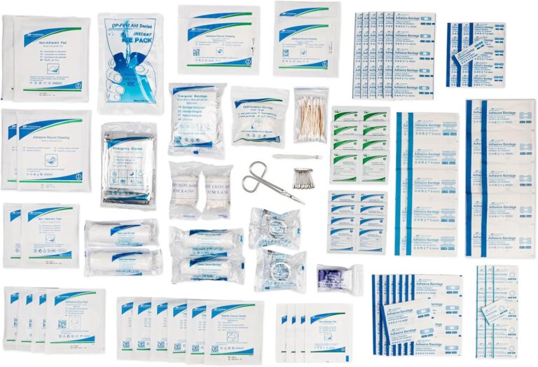 First Aid Kit Refill - 200 Piece - Extra Replacement Supplies for First Aid Kits, Loose Packed Restock Supply Pack