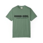 CozyMD Graphic T-Shirt — "Good Girl Needs Attention" Retro Text Tee - Image 15