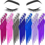 Mudder 28 Pcs Eyebrow Razor Knife Shaver Trimmer Shaver Multipurpose Exfoliating Tool Facial Hair Removal for Women Valentine Gift Giving(Assorted Colors)