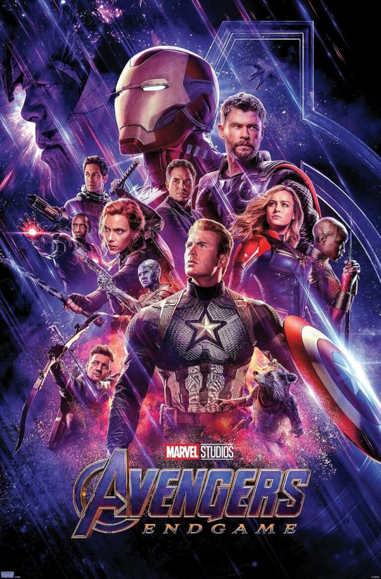 Trends International 24X36 Marvel: Avengers: Endgame - One Sheet Wall Poster, 24" x 36", Premium Unframed Version