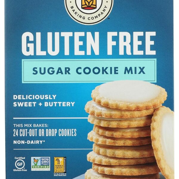 King Arthur, Gluten-Free Sugar Cookie Mix, Gluten-Free, Non-GMO Project Verified, Certified Kosher, 12 Ounces